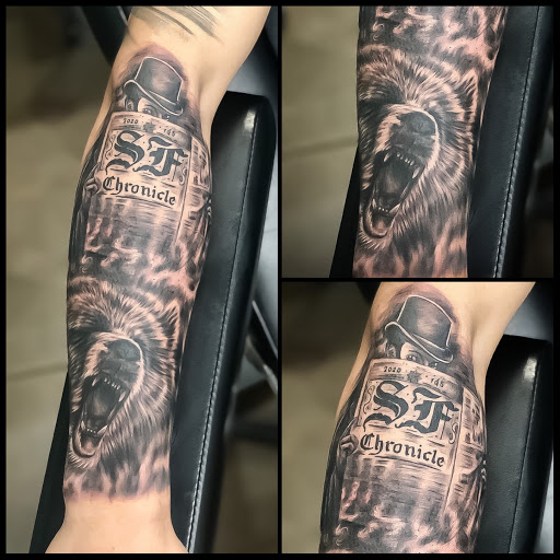 Explore doom tattoo ideas, creative tattoo ideas in Parker, available at Sublime Colorado Body Mod And Tattoo