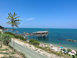Foto von Spiaggia del Promontorio Dannunziano mit reines blaues Oberfläche