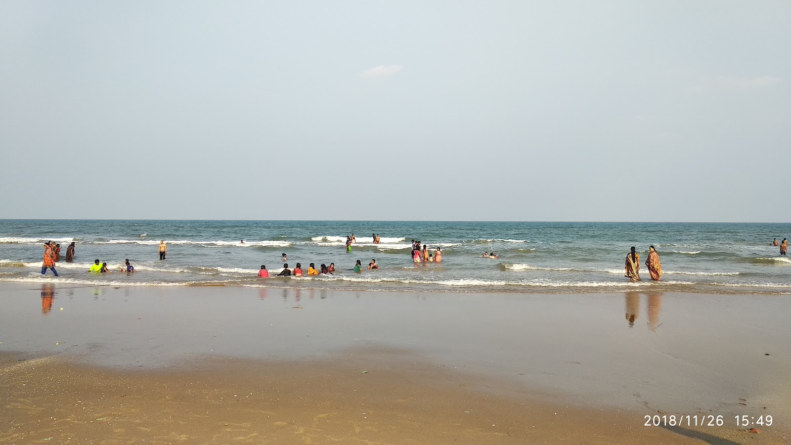 Fotografie cu Kotha Koduru Beach și așezarea