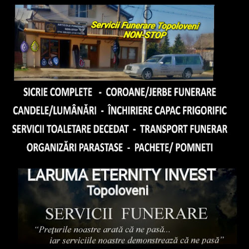 SERVICII FUNERARE LARUMA ETERNITY TOPOLOVENI - <nil>