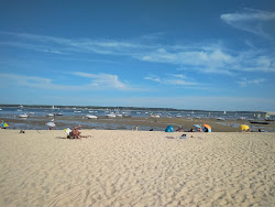 Photo de Centre Beach avec rivage droit, long