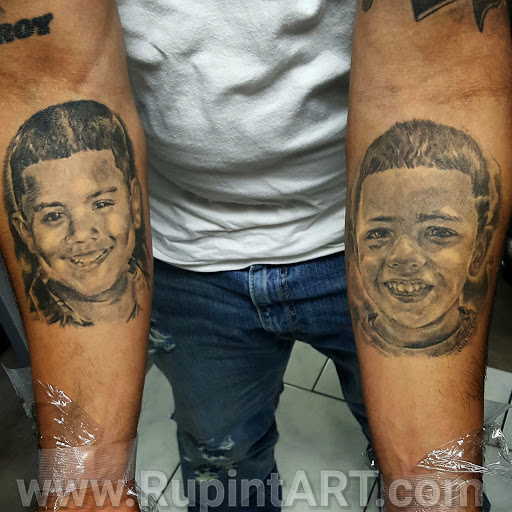 Explore mufc tattoo ideas, creative tattoo ideas in Orange Park, available at Diamond Tip Tattoo