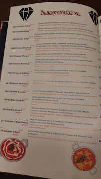 Restaurant italien Lustnauer Mühle à Tübingen (la carte)