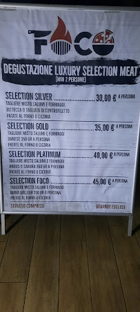 Fòco | Ristorante a Centocelle - Braceria - Pizzeria à Rome menu