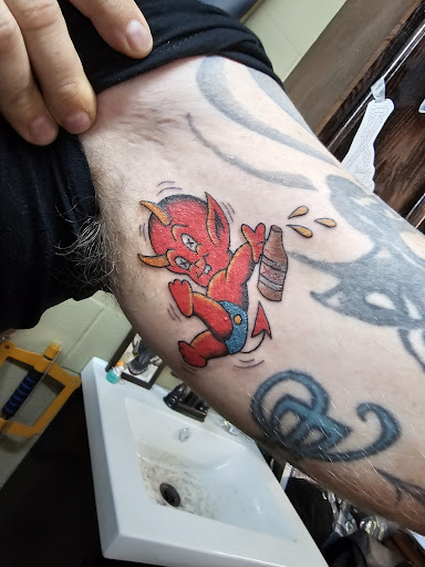 Explore tattoo ideas graffiti, creative tattoo ideas in Savannah, available at White Bluff Tattoo Company