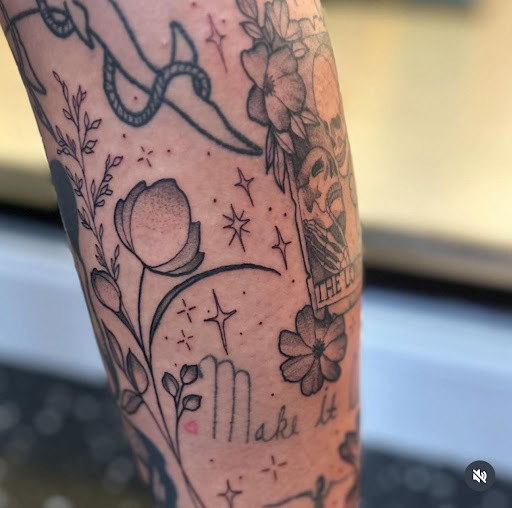 Explore girl sleeve tattoo ideas, creative tattoo ideas in Fort Myers, available at Loyal 2 The Coil Tattoos & Piercings (Edison Mall Location Entrance F)