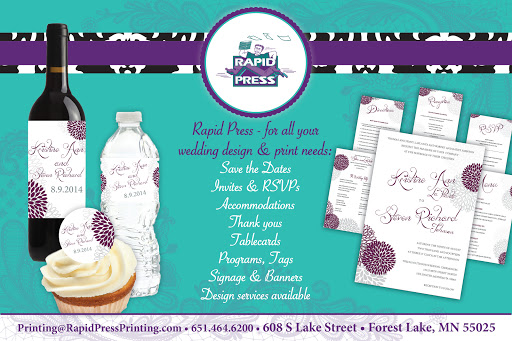 Graphic Designer «Rapid Press Printing & Copy Center Inc», reviews and photos, 608 Lake St S, Forest Lake, MN 55025, USA