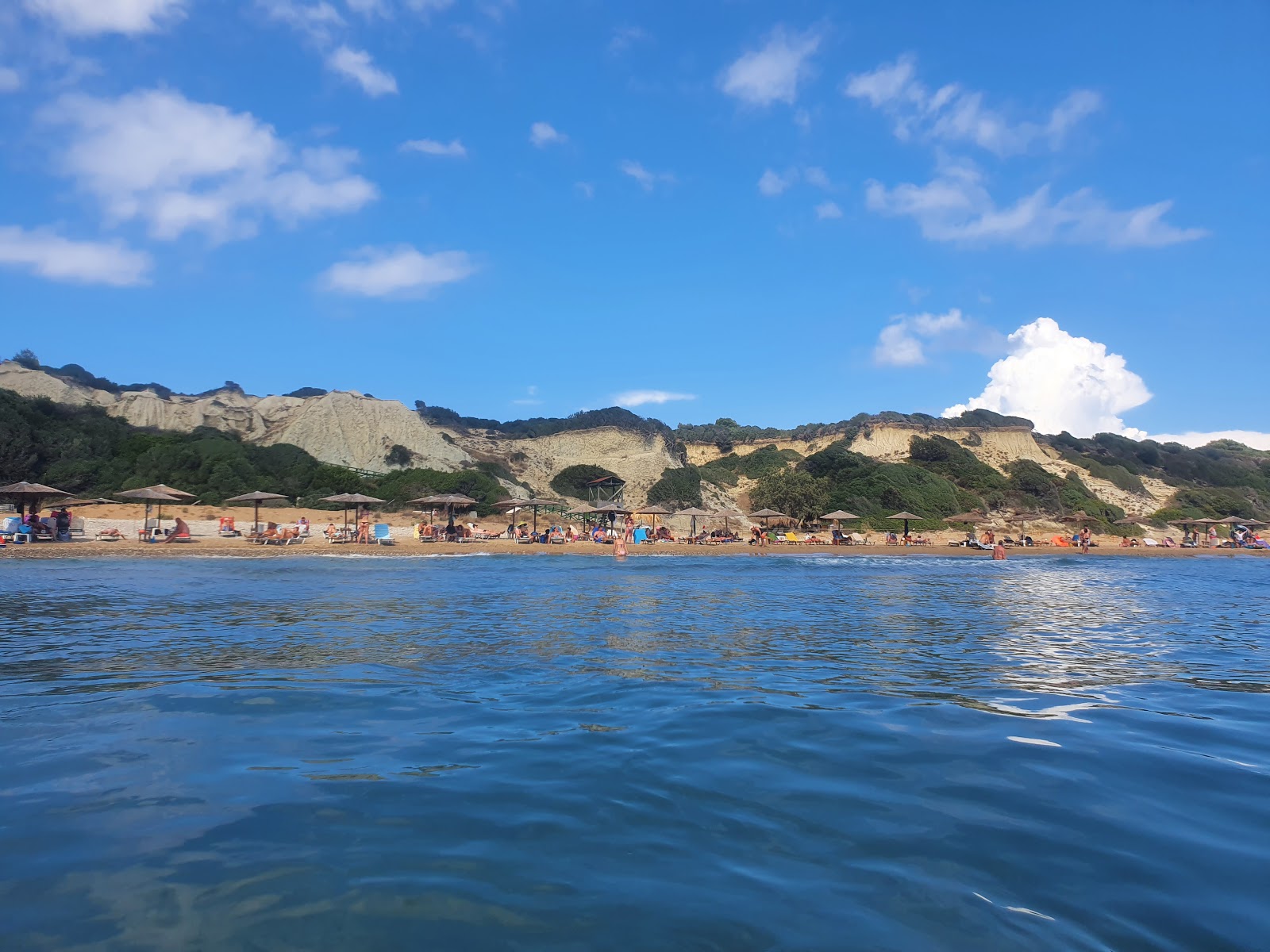 Foto av Gerakas Beach beläget i naturområde