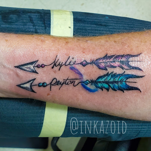 Find tattoo ideas for under the breast for your next unique tattoo in Kingsport at Ink-a-zoid Tattoos & Piercings