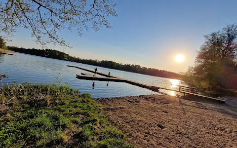 Skavlötens outdoor courtyard and swimming image