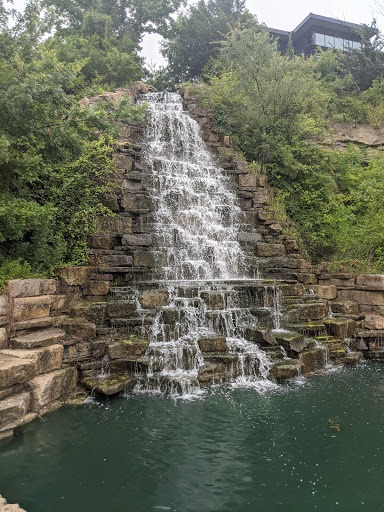 Riverside Waterfall