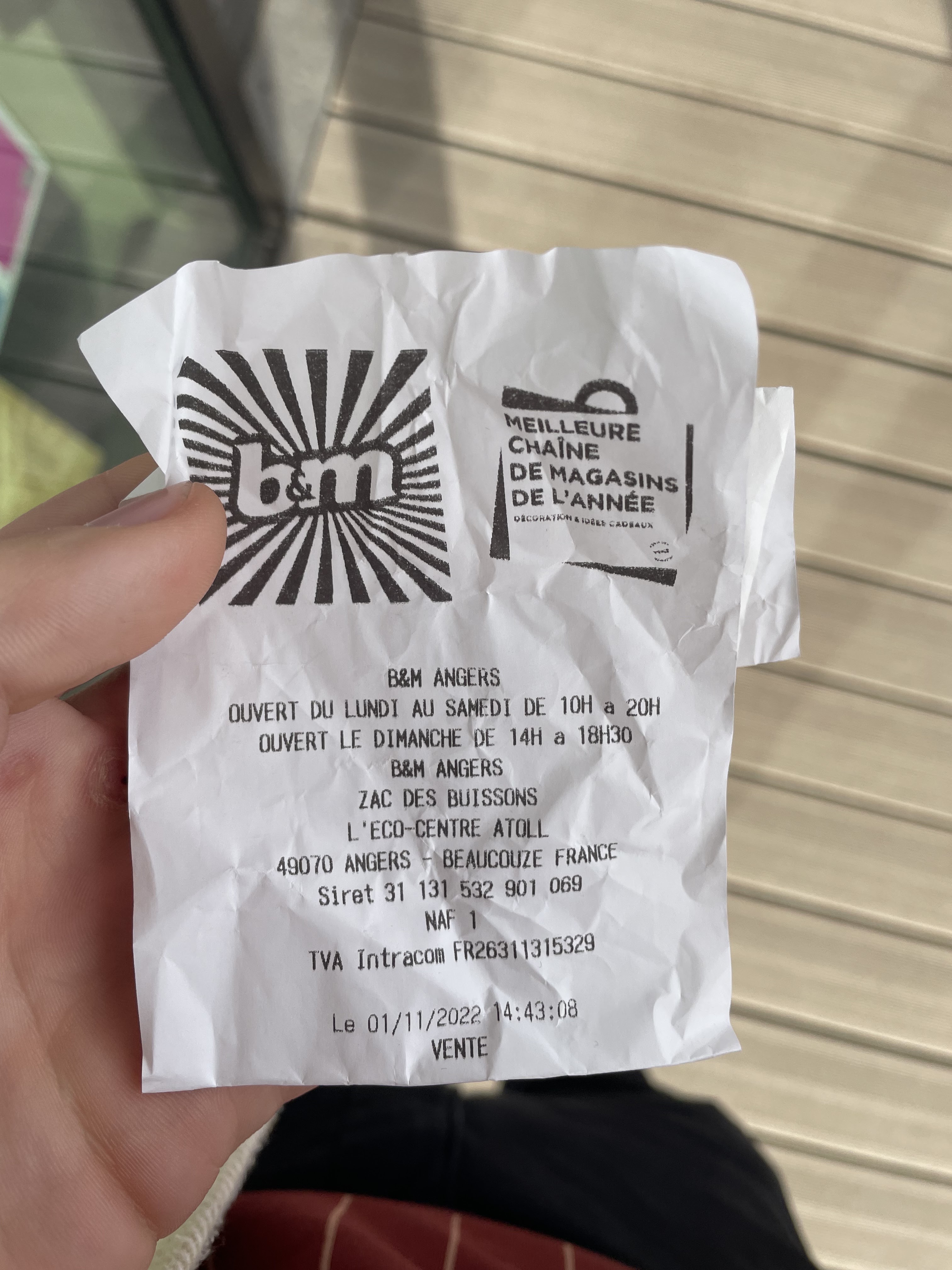 Photo n° 1 de l'avis de Baptiste.u fait le 01/11/2022 à 14:13