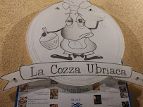 Carte du La Cozza Ubriaca à Trapani