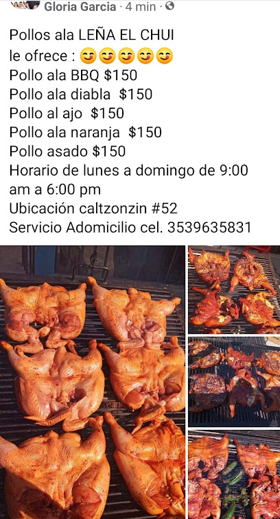 Pollos a La Leña el chui