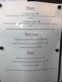 Le Patio-Pinarello Restaurant Pizzeria à Sainte Lucie de Porto Vecchio menu