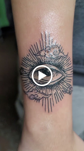 Explore gabriel tattoo ideas, creative tattoo ideas in Oklahoma City, available at Mind Bender Tattoo
