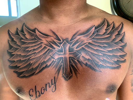 Tattoo Shop «Cross Roads Tattoo and Piercing», reviews and photos, 2070 Texas Ave, Bridge City, TX 77611, USA