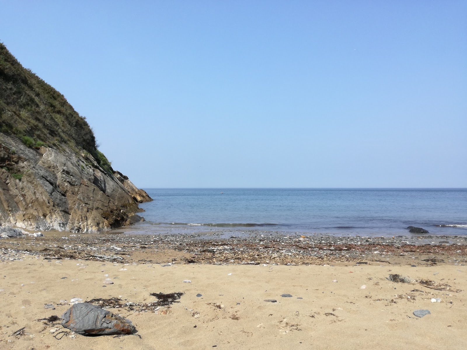 Foto di Playa de Viodo con parzialmente pulito livello di pulizia