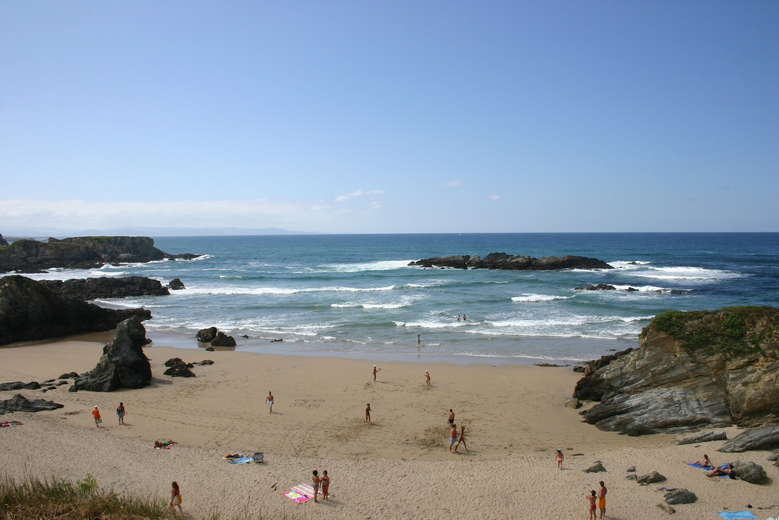 Foto van Playa de la Paloma gelegen in een natuurlijk gebied
