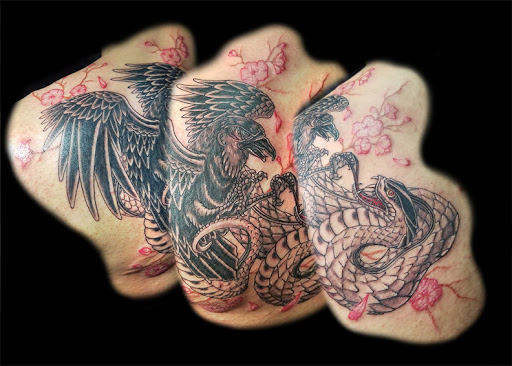 Explore viking tattoo ideas for men, creative tattoo ideas in Albuquerque, available at A Touch of Ink Tattoo & Art Gallery