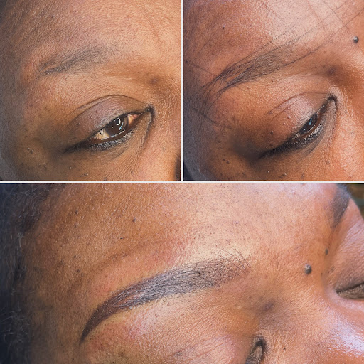 Explore neck sleeve tattoo ideas, creative tattoo ideas in Willis, available at High Brow, Low Key