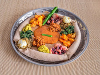 Injera du Restaurant éthiopien Lalibela à Montpellier - n°1