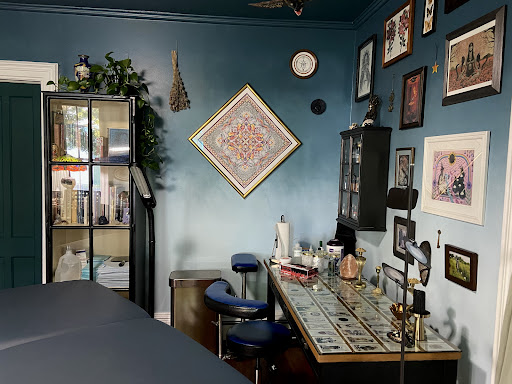 Explore simple easy tattoo ideas, creative tattoo ideas in Scipio Center, available at Ace of Wands Private Tattoo & Tarot Studio . Appointment Only