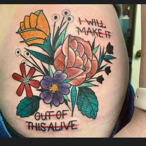 Explore american traditional chest tattoo ideas, creative tattoo ideas in Memphis, available at Studio 42