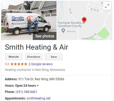 Plumber «Red Wing Plumbing and Heating», reviews and photos, 1615 Old W Main St, Red Wing, MN 55066, USA