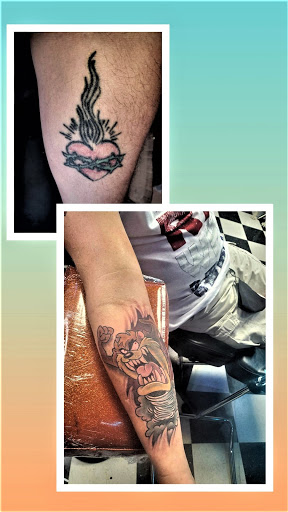 Explore stitch and angel tattoo ideas, creative tattoo ideas in Arlington, available at The Chosen One Ink