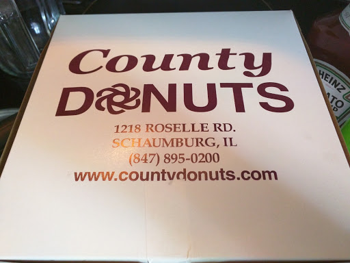 Donut Shop «County Donuts», reviews and photos, 1218 S Roselle Rd, Schaumburg, IL 60193, USA