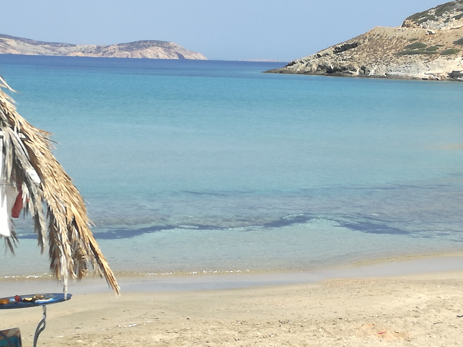 Almyros beach'in fotoğrafı biraz temiz temizlik seviyesi ile