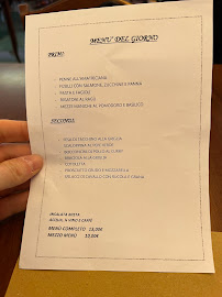 Trattoria Aurora à Verona carte