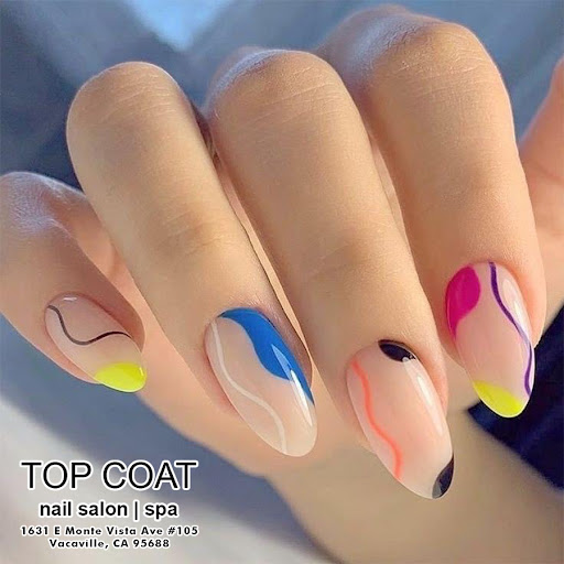 Nail Salon «Top Coat Nail Salon & Spa», reviews and photos, 1631 E Monte Vista Ave #105, Vacaville, CA 95688, USA