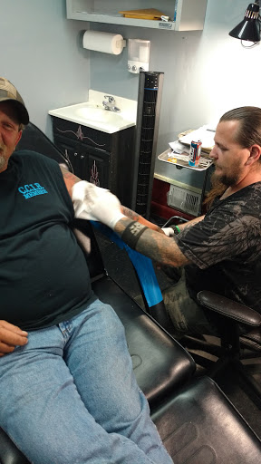 Explore dodgers tattoo ideas, creative tattoo ideas in Shelby, available at Ink Link Tattoos