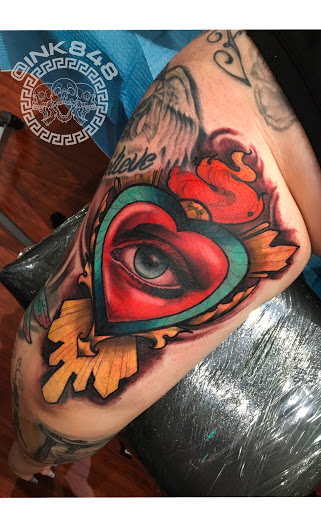 Explore slipknot tattoo ideas, creative tattoo ideas in Redwood City, available at Gods & Titans Tattoo