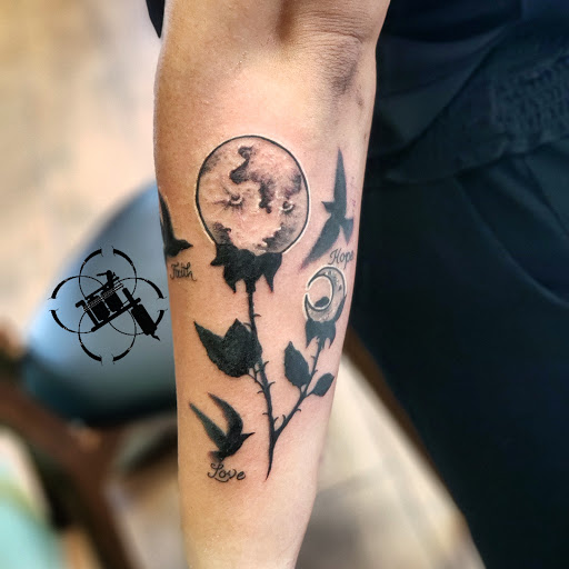 Explore howdy tattoo ideas, creative tattoo ideas in Santa Fe, available at Rivers Collective Body Art