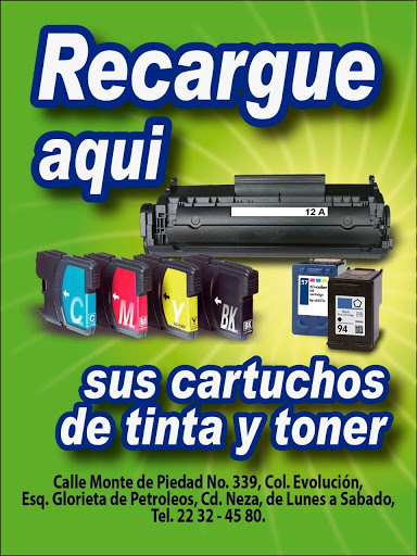 Servicio de recarga de tinta y toner