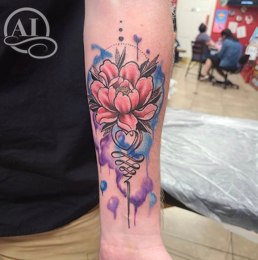 Explore mystic tattoo ideas, creative tattoo ideas in Katy, available at Artistic Impressions Tattoo Studio