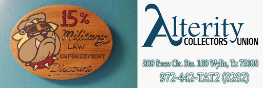 Explore female arm sleeve tattoo ideas, creative tattoo ideas in Wylie, available at Wylie Tattoo Parlor Alterity Collectors Union