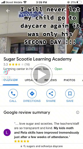 Day Care Center «Sugar & Scootie Child Care Inc», reviews and photos, 12925 FM 1960, Houston, TX 77065, USA