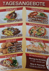 Kebab Mr. Pepperoni Kebap & Pizza à Heidelberg (le menu)