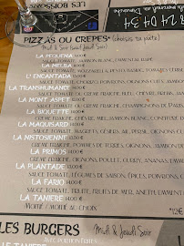 Menu du Pizzeria La Tanière à Saint-Laurent-de-Neste