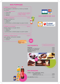 Carte du Burger And Co à Verneuil d'Avre et d'Iton