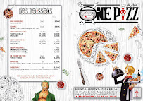 Menu / carte de One Pizz à Arzacq-Arraziguet