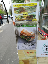 Mekong à Paris menu
