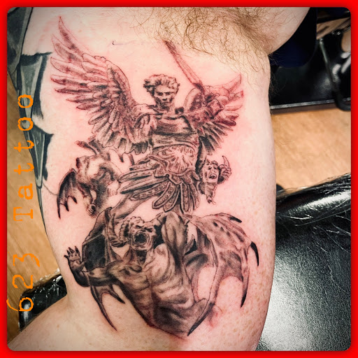 Explore vet tech tattoo ideas, creative tattoo ideas in Watertown, available at 623 Tattoo