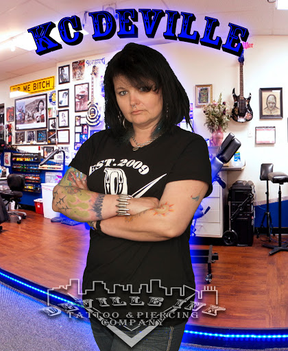 Explore split personality tattoo ideas, creative tattoo ideas in Baltimore, available at Deville Ink Tattoo & Piercing Company