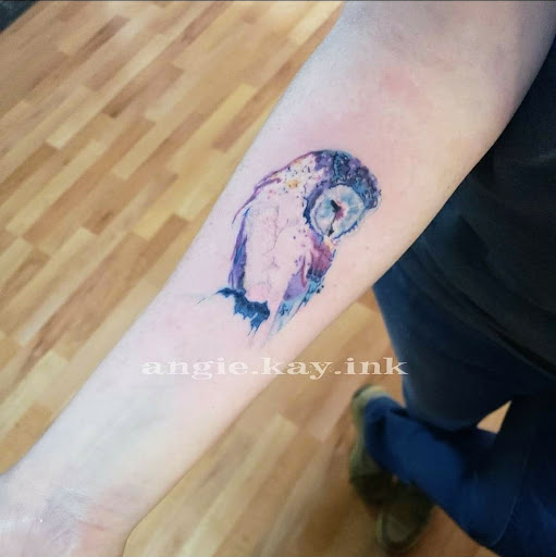 Explore hell tattoo ideas, creative tattoo ideas in Casper, available at Luna & Lotus Amethyst Ink Angie Kay