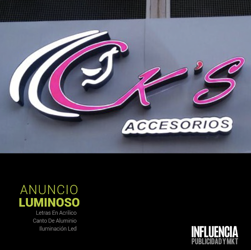 Letras y logos de aluminio y anuncios luminosos en Culiacan Sinaloa Y Baja California